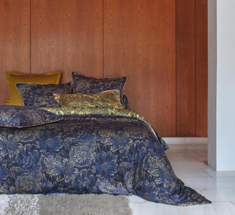 Постельное бельё "Blanc des Vosges" ELIXIR INDIGO Сатин ДеЛюкс, Евро