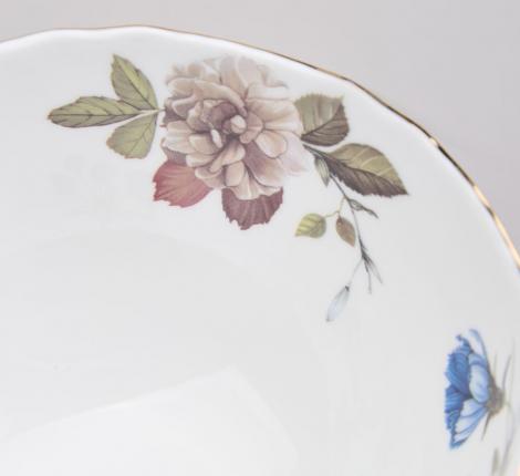 Ваза на ножке "КОБАЛЬТ" 86-2491-1, 13*11 см