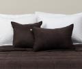 Подушка декоративная "Sofi de Marko" Доминико (шоколад) Канвас, 40х60 (1шт)