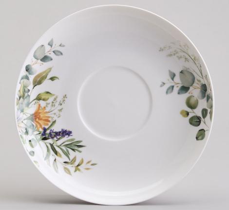 Чайный набор "РОМАШКОВОЕ ПОЛЕ" на 6 персон, 12 предметов (250 мл)