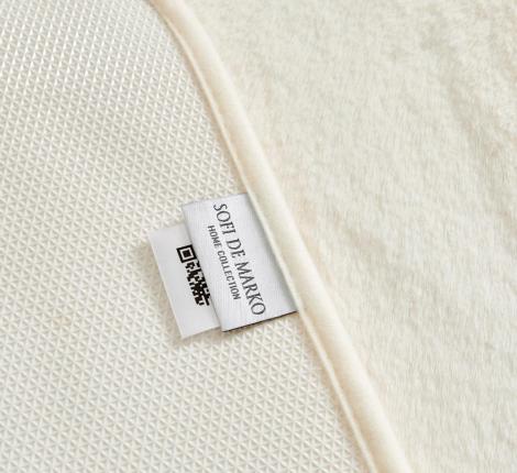 Набор ковриков "Sofi de Marko" PELLICIA (кремовая), 60х100 и 50х70