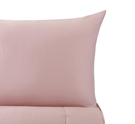 Постельное белье с одеялом "Sofi de Marko" Эльмира (чайная роза) Сатин, Евро