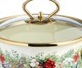 Кастрюля эмалированная со стеклянной крышкой "CELEBRATION", 1.5 л