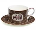 Чайный набор "HORSE CLUB" на 2 персоны, 4 предмета (300 мл)