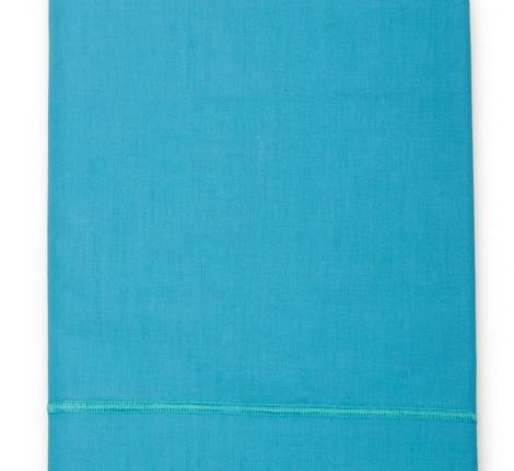 Наволочка "Blanc des Vosges" перкаль 50х70, bleu canard (голубой)