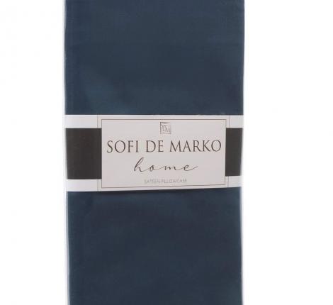 Наволочка "Sofi de Marko" Мармис (серо-голубая) Сатин, 50х70