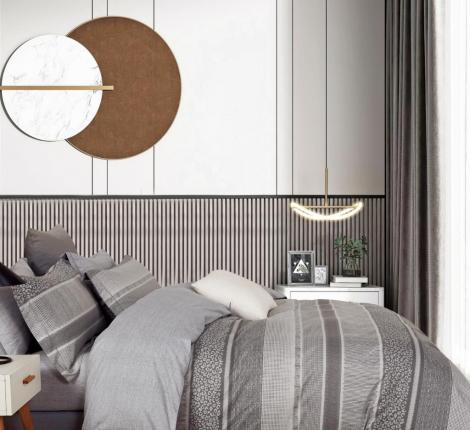 Постельное белье "Cristelle" Amante AM04-147 Сатин, Евро