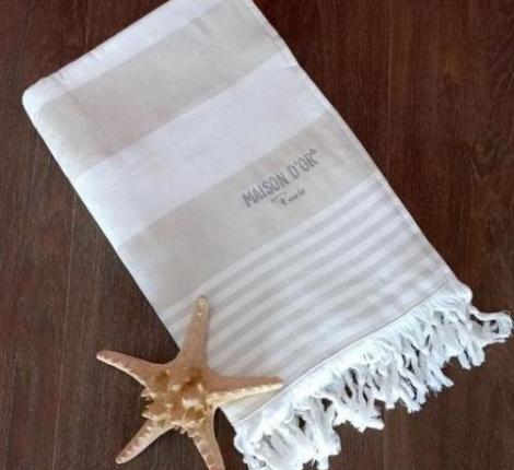 Салфетки пештемаль Maison D'or "PRIMAVERA" 40х70-6шт., бежевый