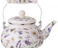 Чайник эмалированный "FLOWER STORY", 2,3 л