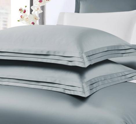 Постельное бельё Sharmes Solid "Soho" Евро макси, Пастельно-синий