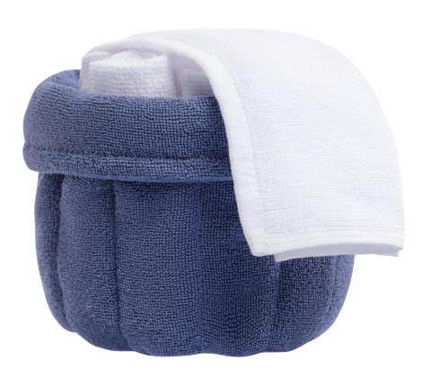 Набор махровых полотенец "Sofi de Marko" Donna (синий), 30х30-6шт.