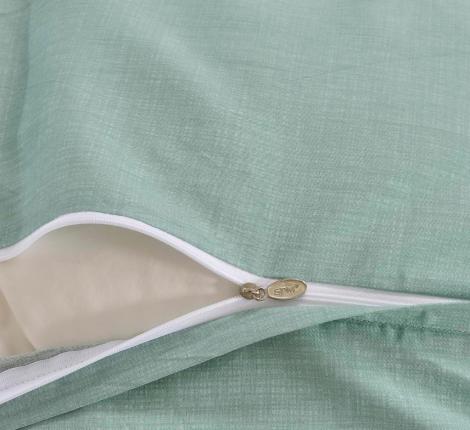 Постельное белье "Sofi de Marko" Лавр (зеленый) Сатин, Семейный