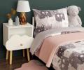 Постельное белье "Siberia" Котята (серый) Ранфорс, 1,5 спальный