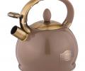 Чайник со свистком "ТЮДОР", 3,0 л (шоколад)