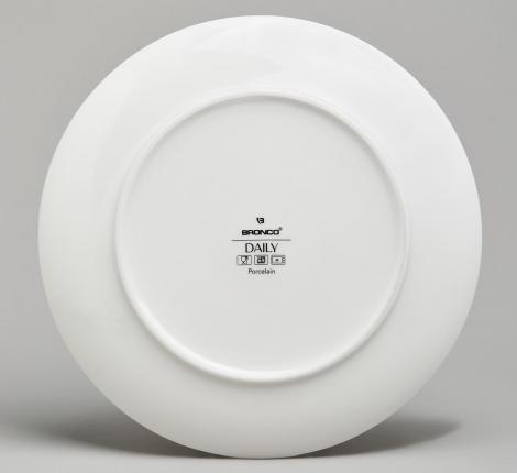 Набор посуды обеденный BRONCO "DAILY" на 4 персоны, 12 предметов (серый)