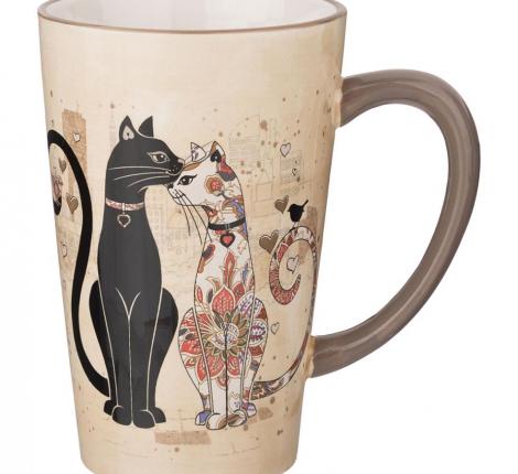 Кружка "ПАРИЖСКИЕ КОТЫ", 530 мл