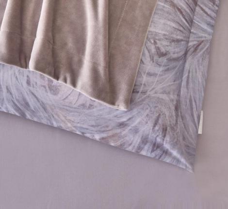 Постельное белье с одеялом "Sofi de Marko" Ренато №35 Велюр/Сатин, Евро