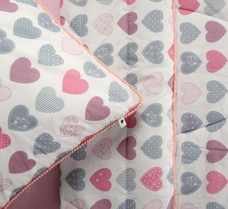 Постельное белье с одеялом "Siberia" Happy №6, 1,5 спальный