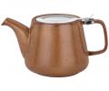 Чайник с металлическим ситом "LUSTER" (коричневый), 1200 мл