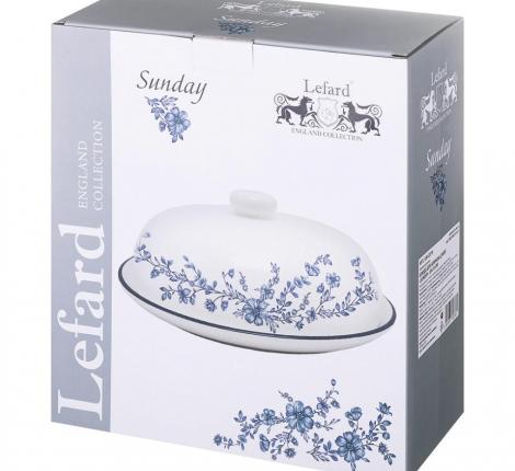 Блюдо для блинов "SUNDAY" 23*23*10 см