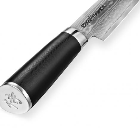 Нож кухонный &quot;Samura DAMASCUS&quot; для нарезки 230 мм, G-10