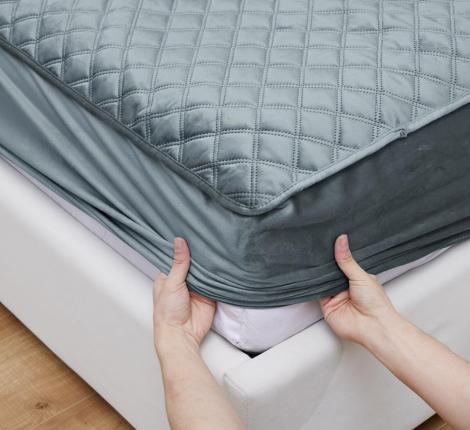 Покрывало с резинкой Valtery PVR-3, 160х200х30 (50х70-2 шт.)