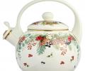 Чайник эмалированный со свистком "CELEBRATION", 2,2 л