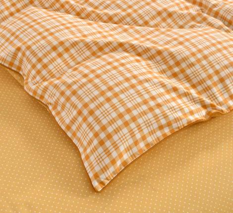 Постельное белье "Sofi de Marko" Лавр (оранжевый) Сатин, Евро