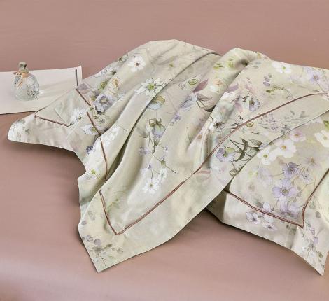 Постельное белье "Asabella" 2257-6 Мако-Сатин, Евро