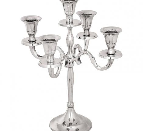 Подсвечник на 5 свечей "PALAZZO", высота 28,5 см