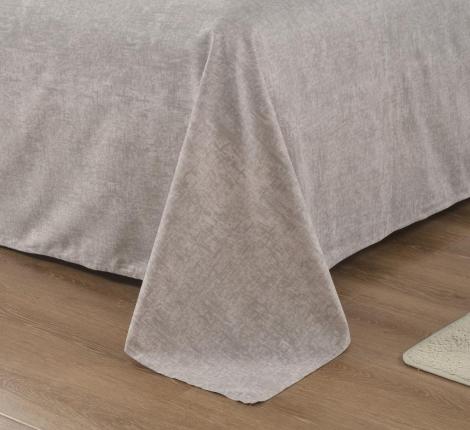 Постельное белье "Sofi de Marko" Бонифаций (серый) Сатин, Евро