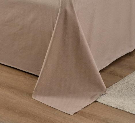 Постельное белье "Sofi de Marko" Атрия (бежевая) Сатин, Семейный