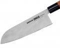 Нож кухонный &quot;Samura OKINAWA&quot; Сантоку 175 мм, палисандр (с тату)