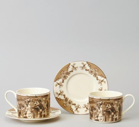 Чайный набор "RENDEZVOUS" 165-574 на 2 персоны, 4 предмета (350 мл)