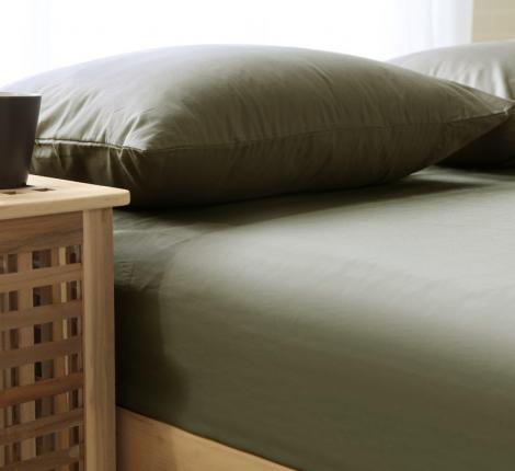 Простыня сатин SOHO collection (светло-серый), 240х260