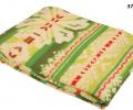 Одеяло байковое арт.37-13 (зеленые лубны), 170х205