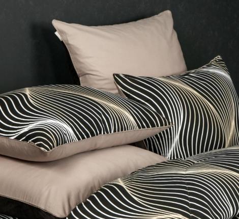 Постельное белье с одеялом "Kazanov.A." Байрон (трюфель) Велюр/Egypt Cotton, 1,5 спальный