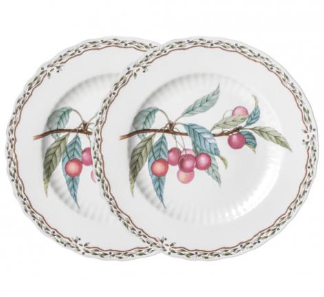 Набор закусочных тарелок 2 шт. "FRUIT GARDEN" 590-645, диаметр 20,5 см