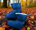 Сапожки-носочки пуховые "Comfort Socks Travel Grass" Indigo, 36-39 р.