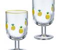 Набор бокалов для вина 2 штуки "FRUITY PINEAPPLE", 350 мл