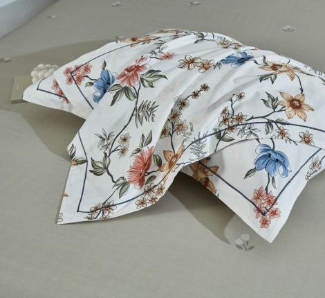 Постельное белье "Asabella" 2166-6 Сатин, Евро