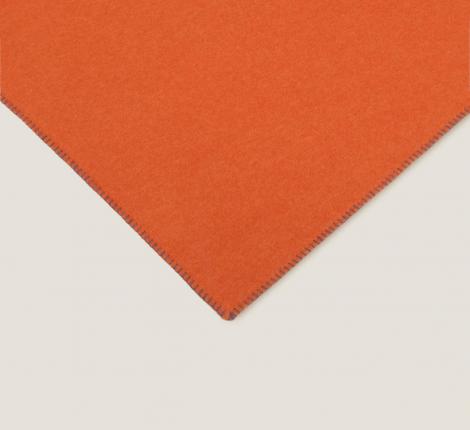 Плед Frati "SOFT VISCOSE" TERRACOTTA (оранжевый), 160x200