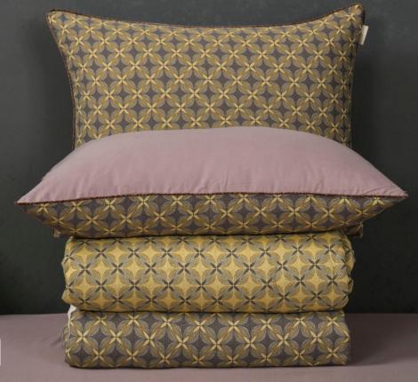 Постельное белье с одеялом "Kazanov.A." Медея (капучино медовый) Муслин, Евро