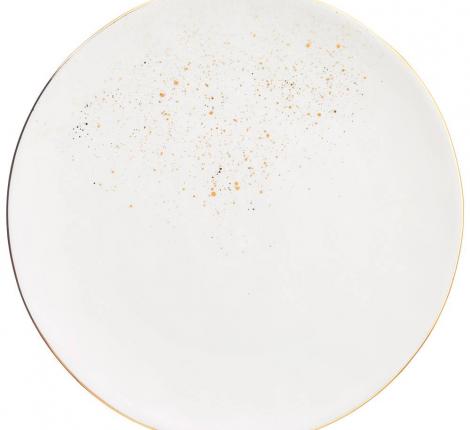 Тарелка обеденная "GOLD", диаметр 26 см