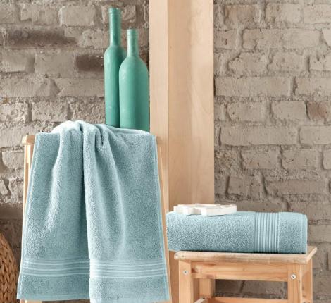 Полотенце махровое "Sofi de Marko" BLEND (зеленый), 50х90