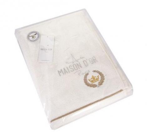 Полотенце махровое  Maison D'or &quot;PIERRE LOTI&quot; 85х150, кремовый