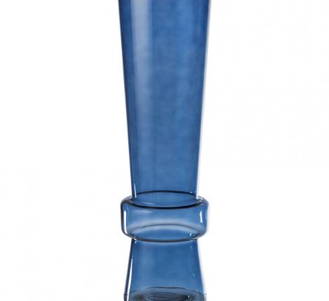 Ваза декоративная BRONCO "GLORY" BLUE, 15х49,5 см