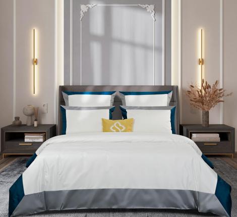 Постельное бельё Sharmes "Caledoscop" 1,5 спальный, морской бриз