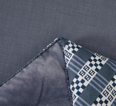 Постельное белье с одеялом "Sofi de Marko" Роберто №11 Велюр/Сатин, Евро