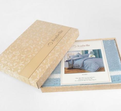 Постельное белье Asabella 609-5 Жаккард, семейный